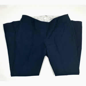 Kenar Womens Size 12 Navy Blue Flare Leg Pants